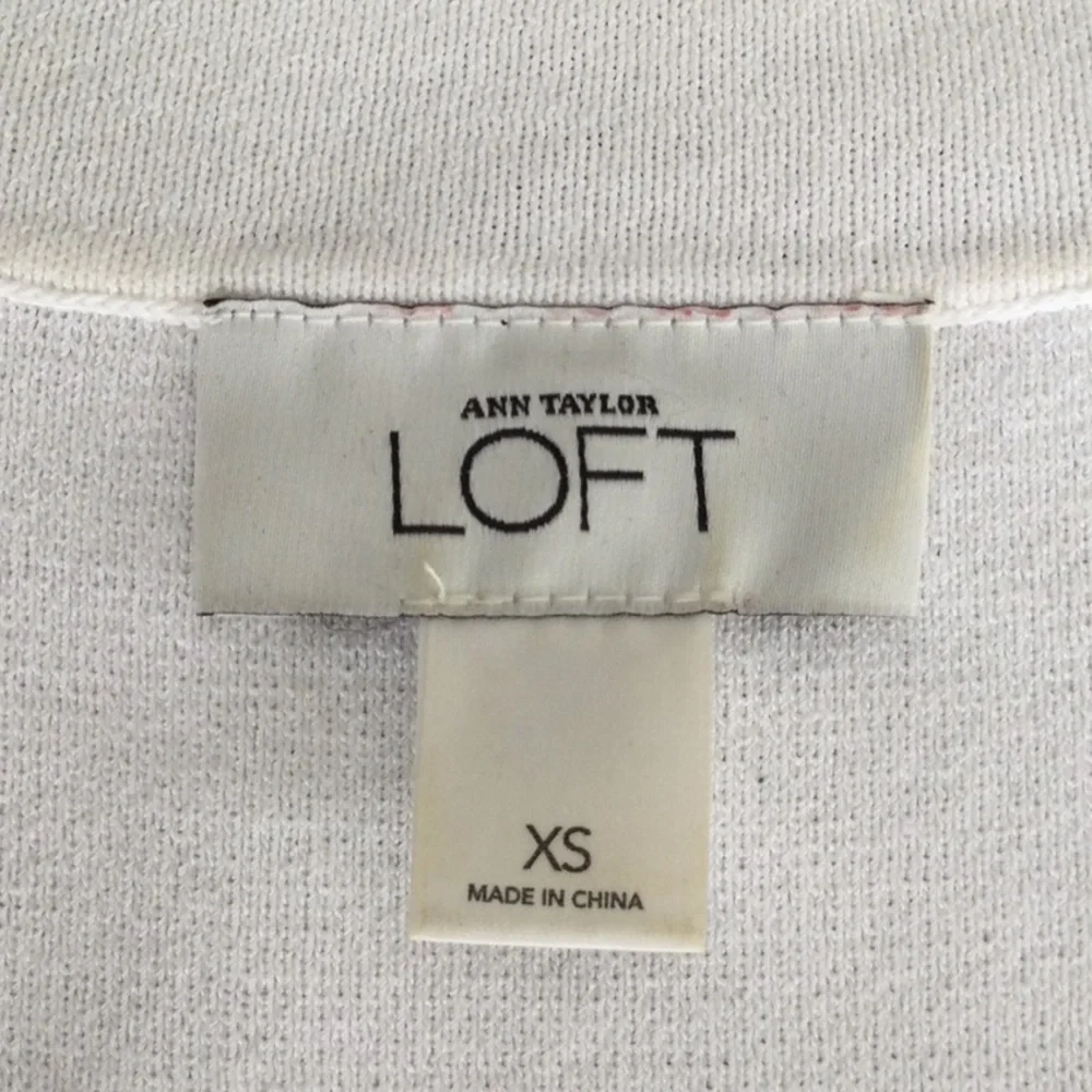 Ann Taylor Loft Beaded Tank Womens Extra Small - Picture 4 of 5
